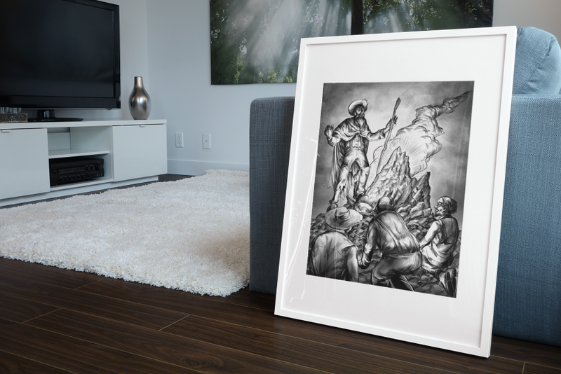 Crater Mutants Gallery Canvas Art Print