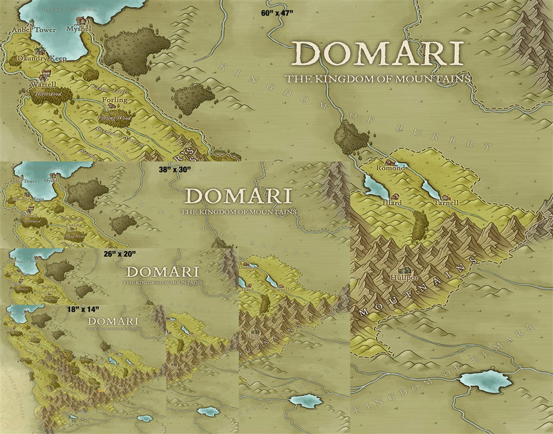 Domari Fantasy Map