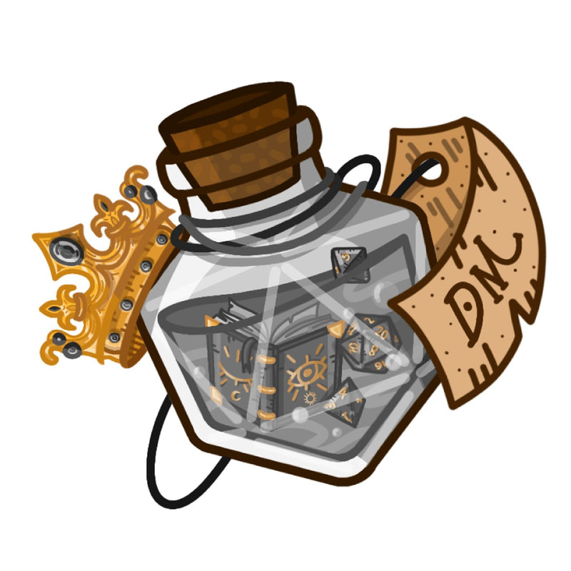 DM Potion Bottle Gallery Canvas Art Print