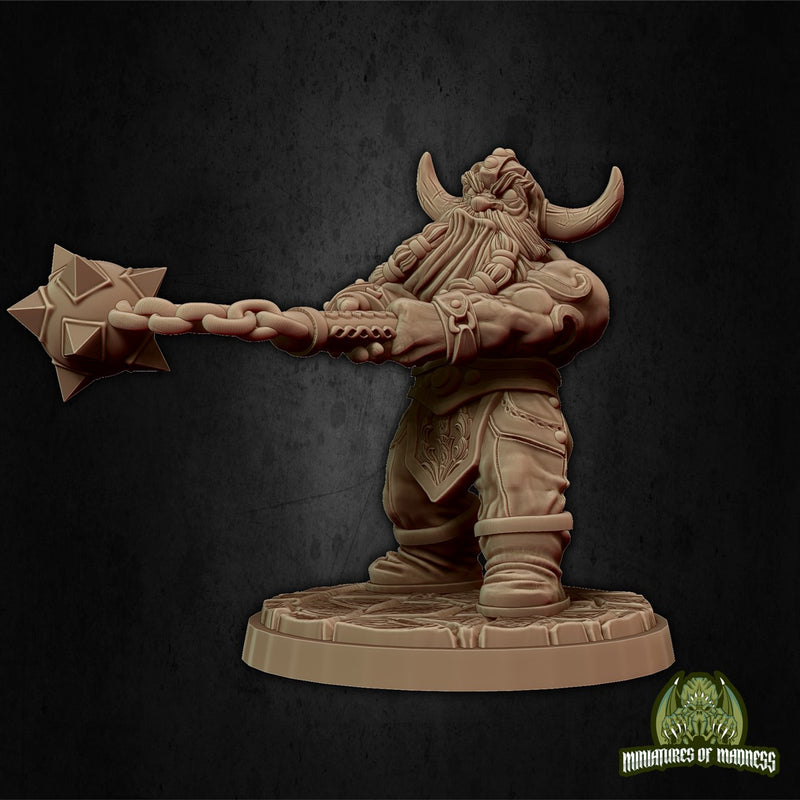 Doli The Smasher 3D Printed Miniature Legends of Calindria Primed