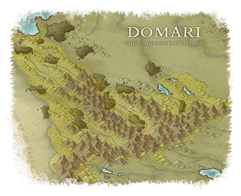 Domari Map Coffee Mug 11oz/15oz