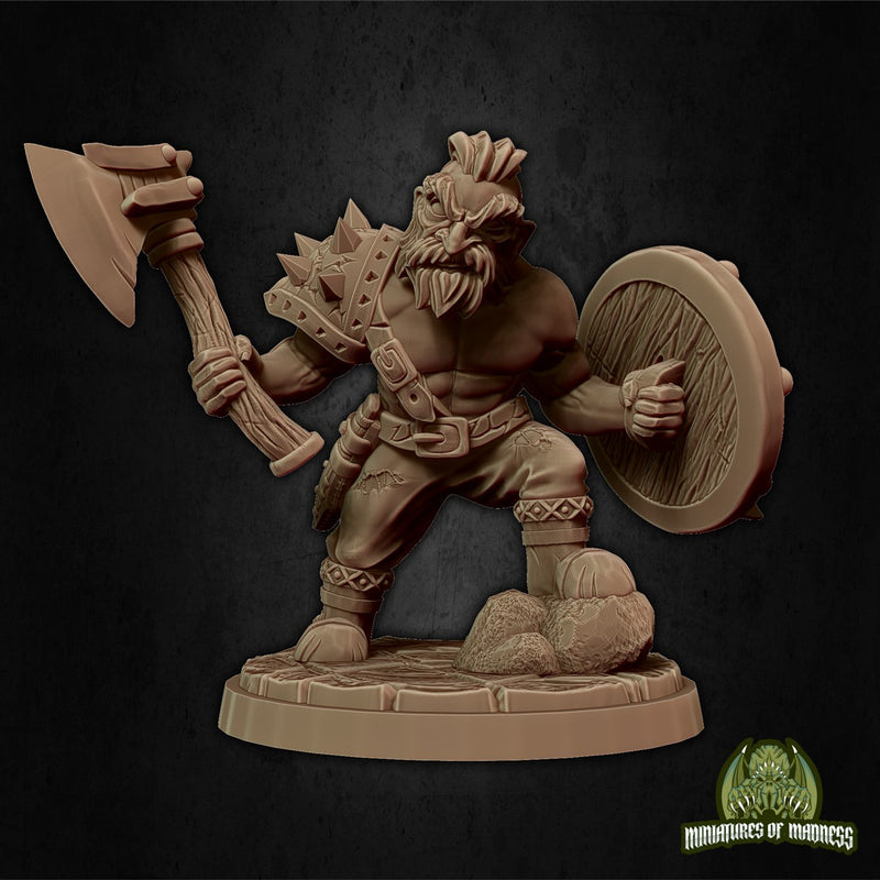 Doran Grimlook 3D Printed Miniature Legends of Calindria Primed