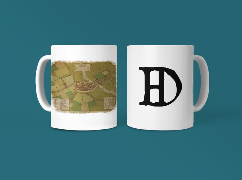 Dullvo Map Coffee Mug 11oz/15oz