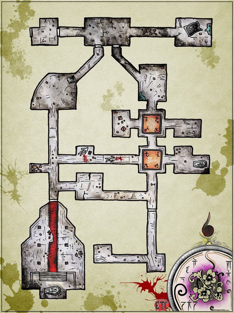 Coffin of Hate Fantasy Map