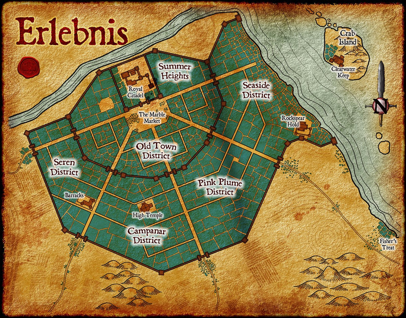 Erlebnis Fantasy Map