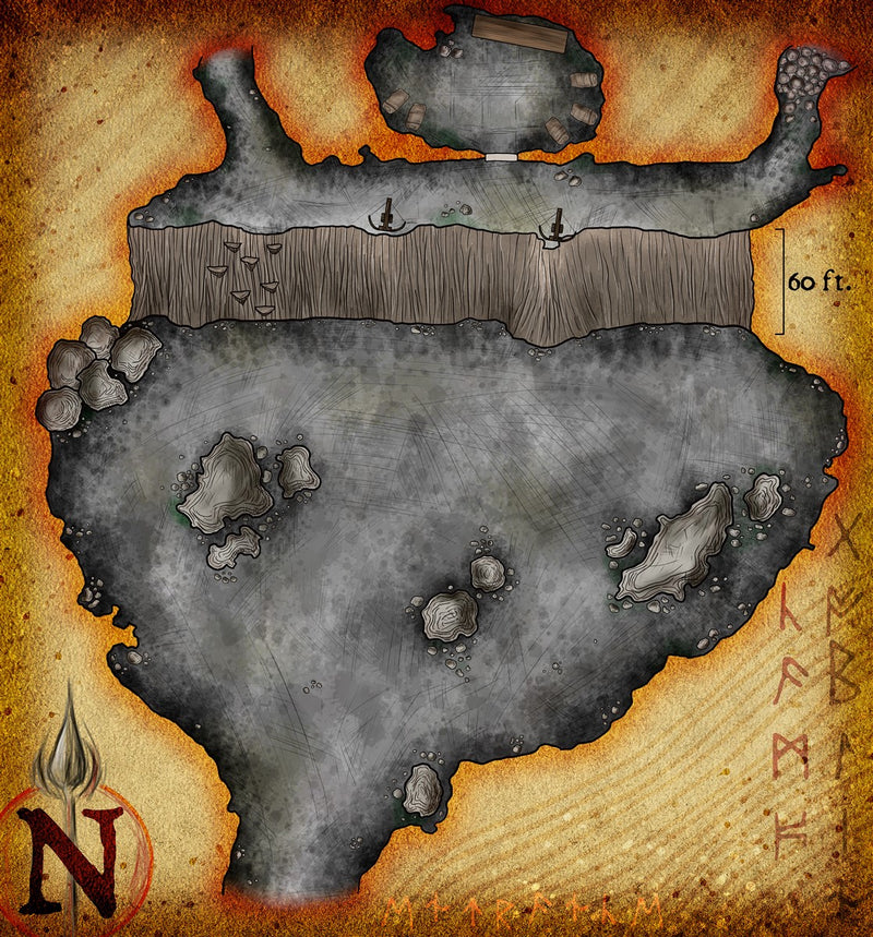 Goblin Lair Fantasy Map