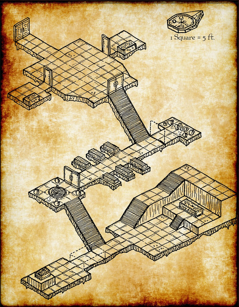 Old Crypt Fantasy Map