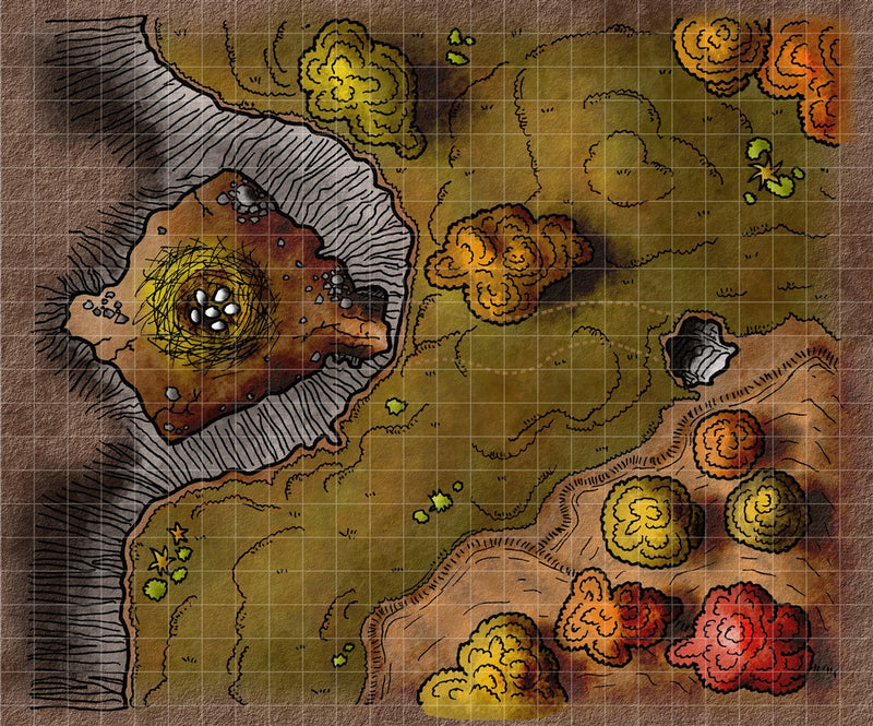 Owlbear's Nest Fantasy Map