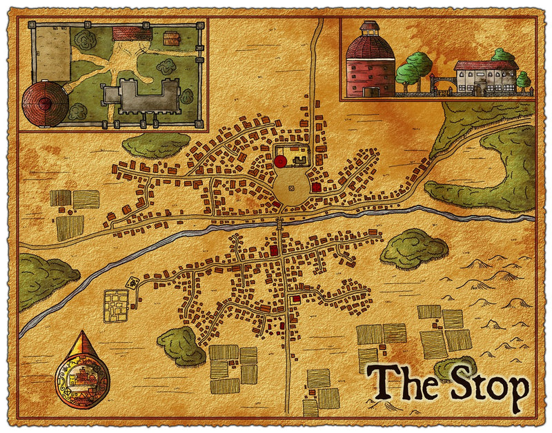 The Stop Fantasy Map