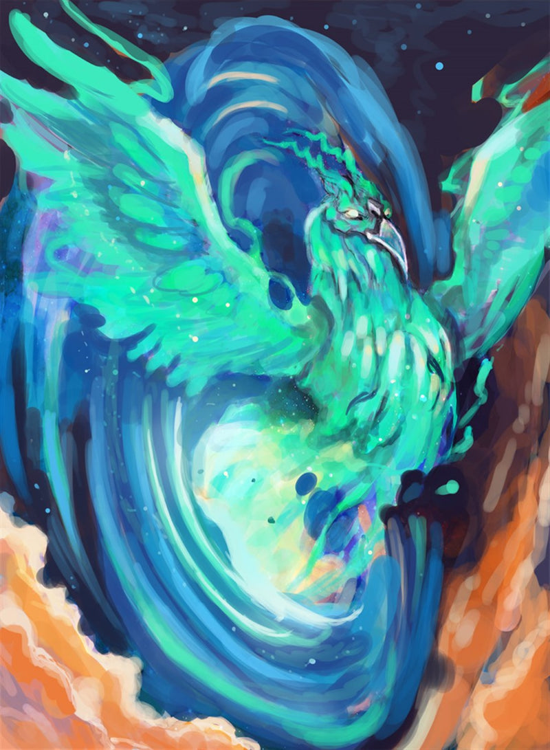 Dimensional Phoenix Sketch