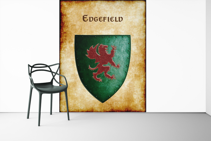 Edgefield Heraldry of Greyhawk Anna Meyer Cartography Canvas Art Print