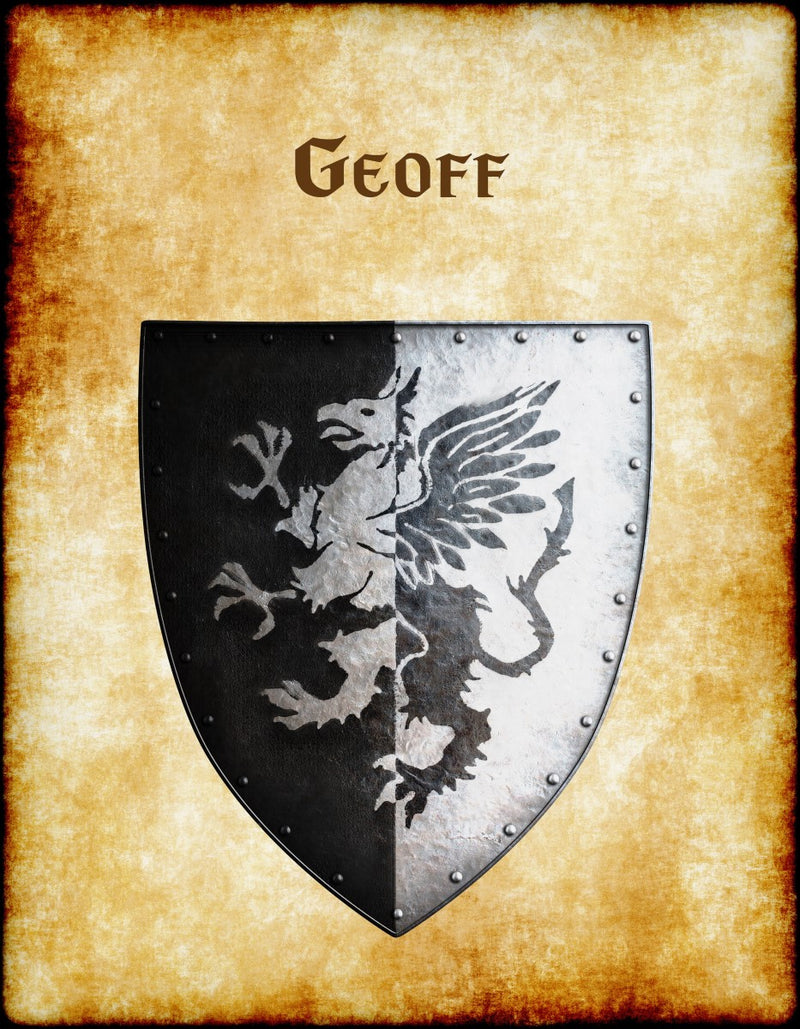 Geoff Heraldry of Greyhawk Anna Meyer Cartography Canvas Art Print