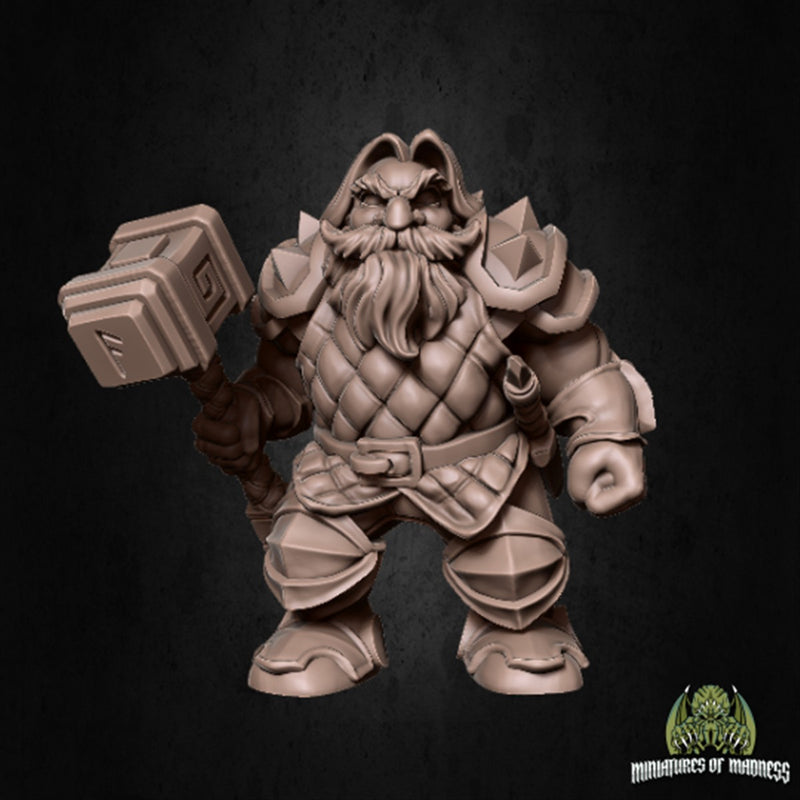 Geto Okak 3D Printed Miniature Legends of Calindria Primed