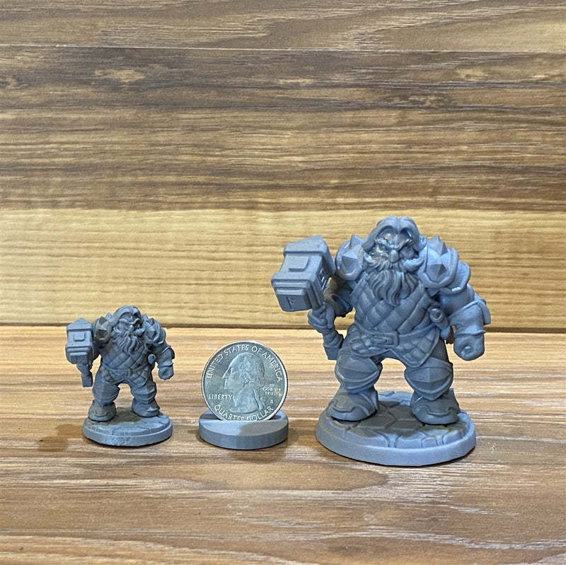 Geto Okak 3D Printed Miniature Legends of Calindria Primed