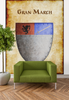 Gran March Heraldry of Greyhawk Anna Meyer Cartography Canvas Art Print
