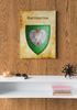 Greyington Heraldry of Greyhawk Anna Meyer Cartography Canvas Art Print