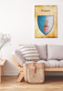 Hardby Heraldry of Greyhawk Anna Meyer Cartography Canvas Art Print