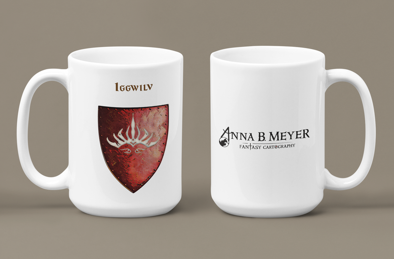 Iggwilv Heraldry of Greyhawk Anna Meyer Cartography Coffee Mug 11oz/15oz