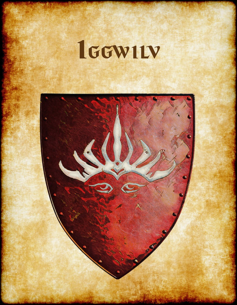 Iggwilv Heraldry of Greyhawk Anna Meyer Cartography Canvas Art Print