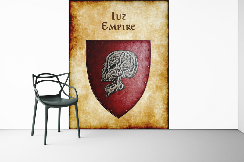 Iuz - Empire Heraldry of Greyhawk Anna Meyer Cartography Canvas Art Print