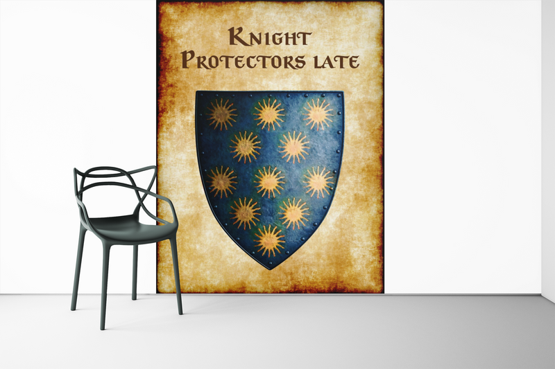 Knight Protectors late Heraldry of Greyhawk Anna Meyer Cartography Canvas Art Print