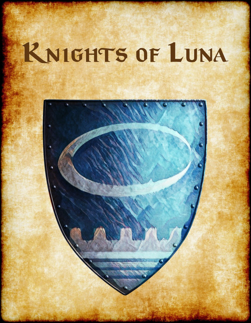 Knights of Luna Heraldry of Greyhawk Anna Meyer Cartography Canvas Art Print