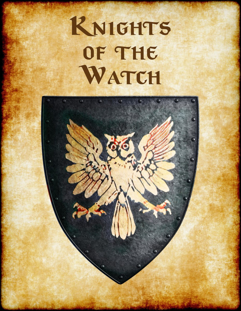 Knights of the Watch Heraldry of Greyhawk Anna Meyer Cartography Canvas Art Print