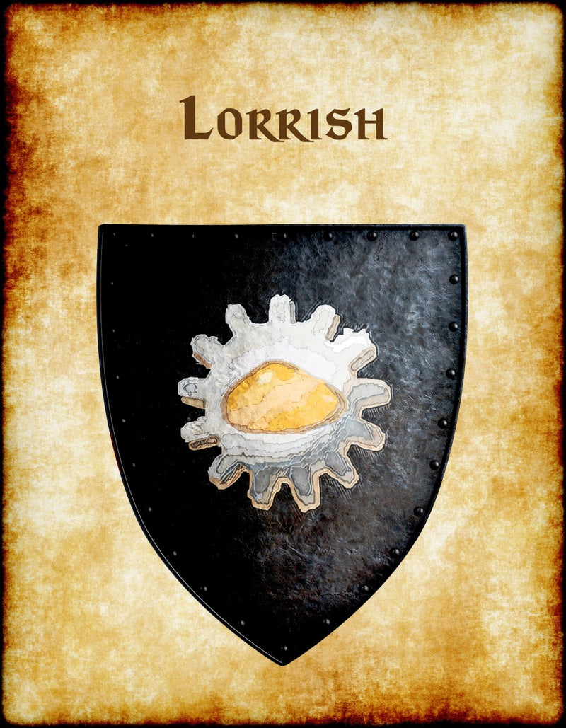 Lorrish Heraldry of Greyhawk Anna Meyer Cartography Canvas Art Print