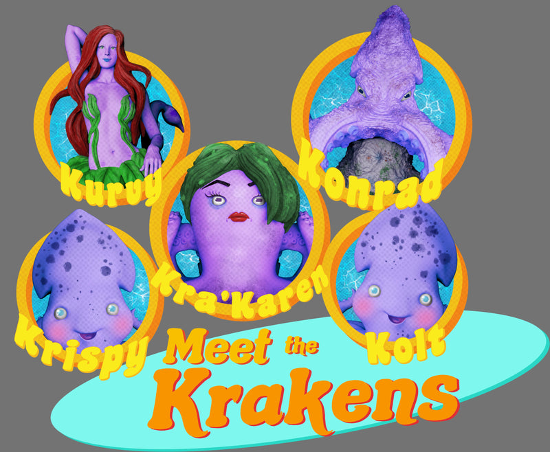 Meet The Krakens RPG Cotton T-Shirt Legends Of Calindria