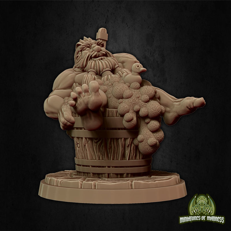 Mifur The Stinky 3D Printed Miniature Legends of Calindria Primed