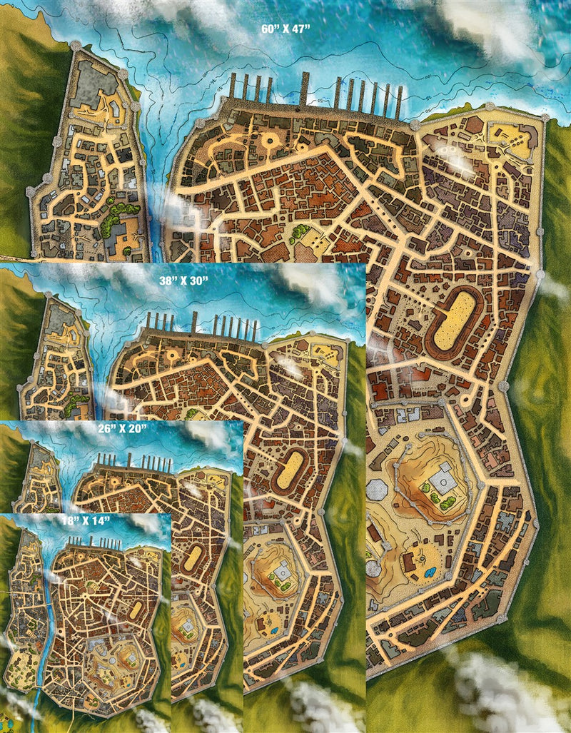 Morview City Fantasy Map