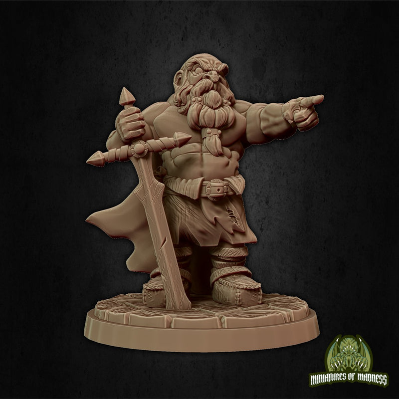 Nurin The Averse 3D Printed Miniature Legends of Calindria Primed