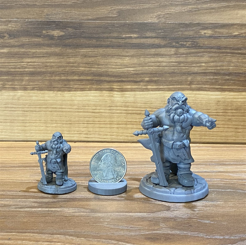Nurin The Averse 3D Printed Miniature Legends of Calindria Primed