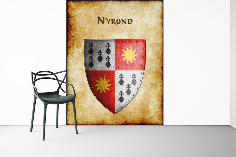 Nyrond Heraldry of Greyhawk Anna Meyer Cartography Canvas Art Print