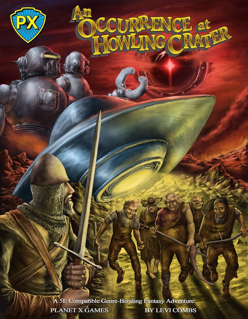 Occurrence at Howling Crater Cover Gallery Canvas Art Print