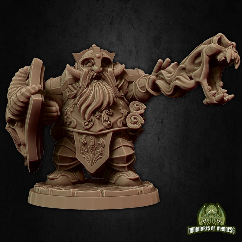 Ordain The Insane 3D Printed Miniature Legends of Calindria Primed