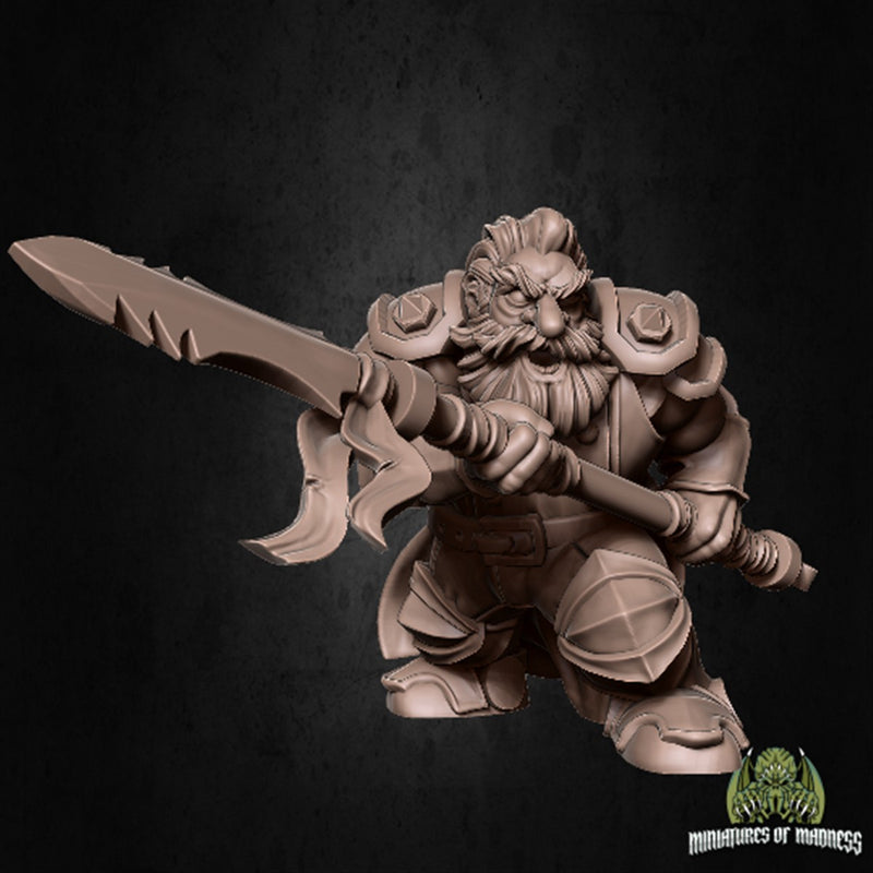 Ormir Thorekhad 3D Printed Miniature Legends of Calindria Primed