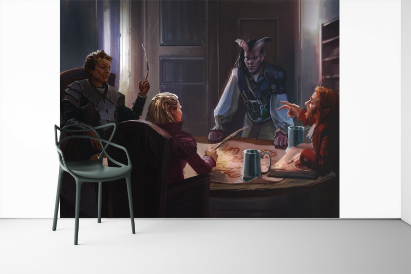Party at the Tavern Canvas Art