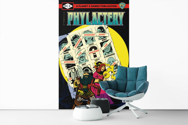 Planet X Barbarian Ad Gallery Canvas Art Print