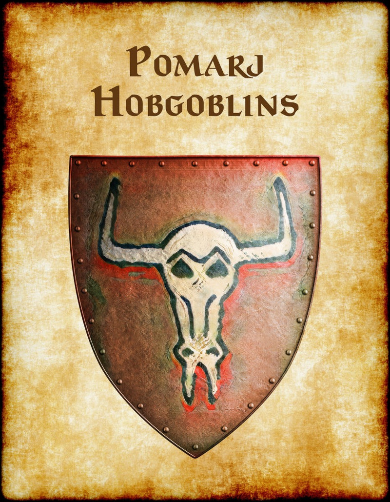 Pomarj Hobgoblins Heraldry of Greyhawk Anna Meyer Cartography Canvas Art Print