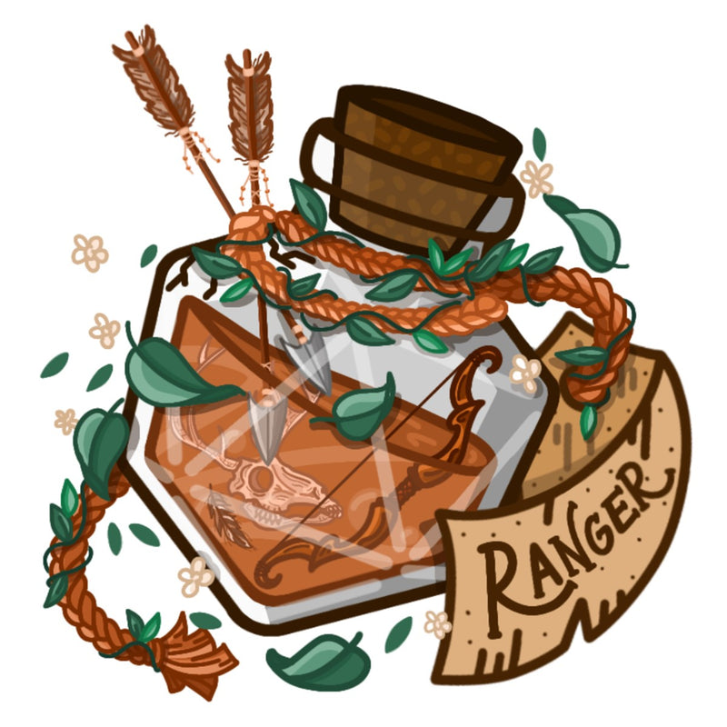 Ranger Potion Bottle Gallery Canvas Art Print