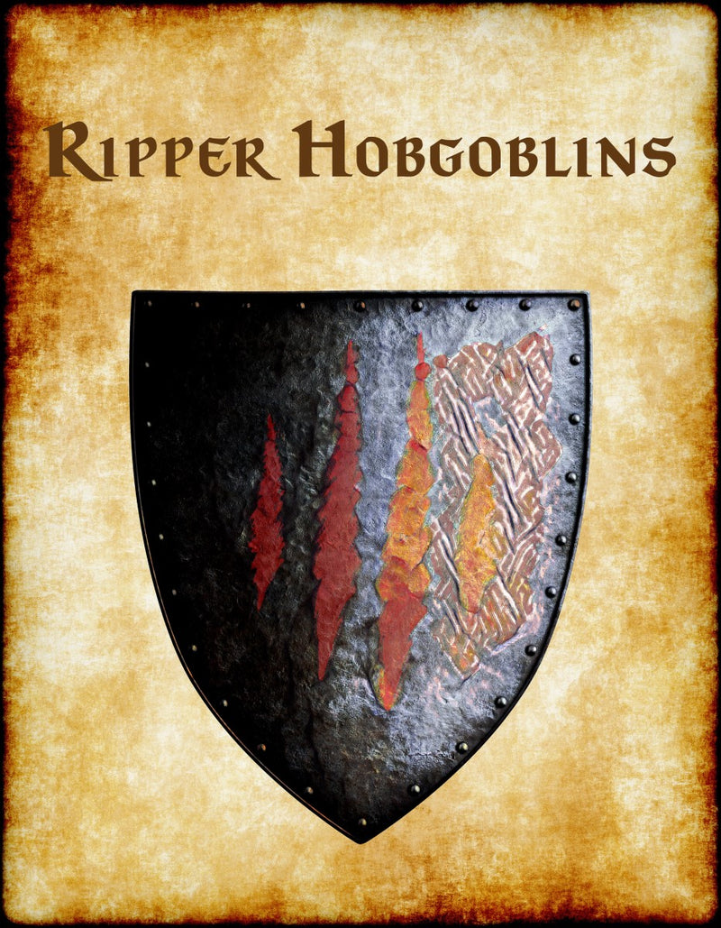 Ripper Hobgoblins Heraldry of Greyhawk Anna Meyer Cartography Canvas Art Print