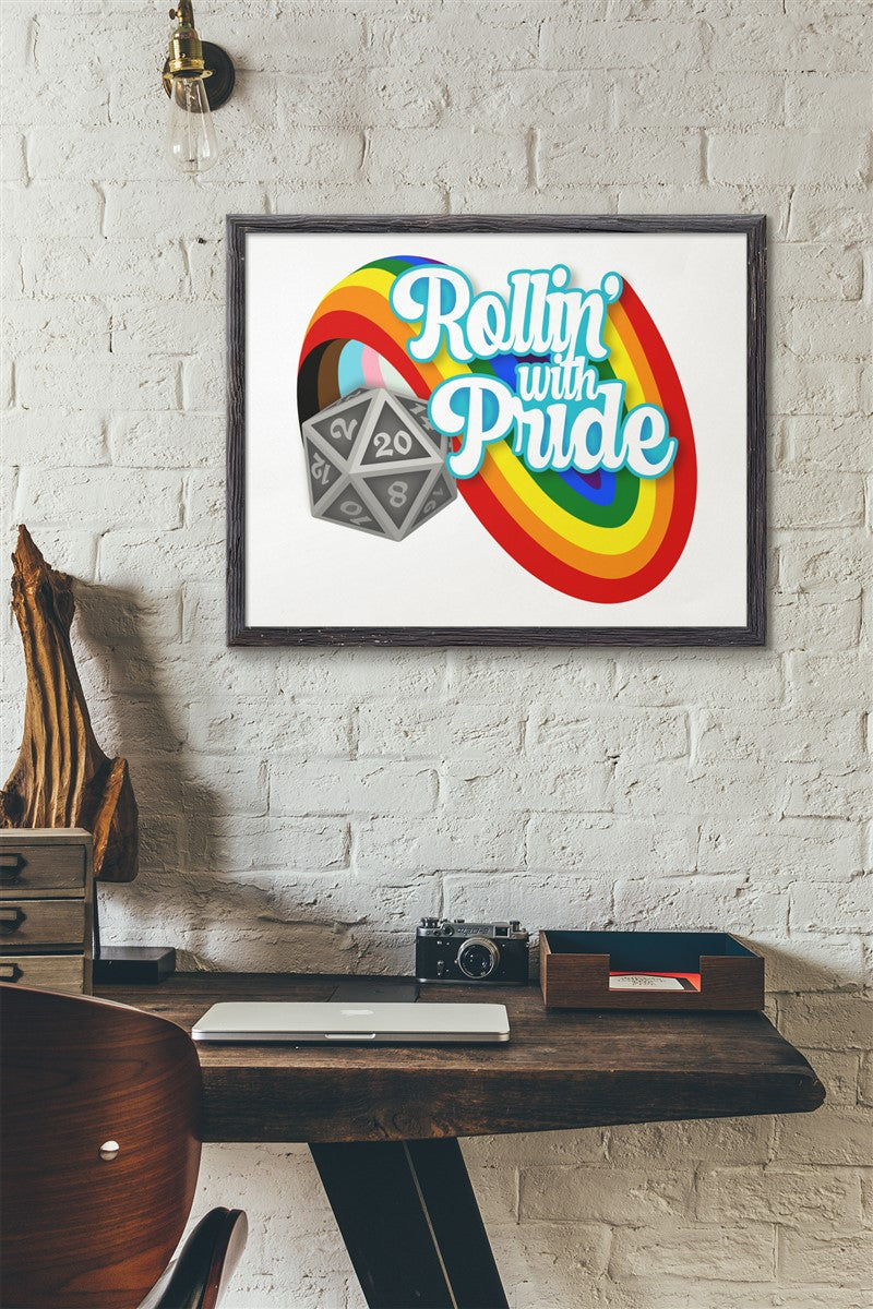 Rollin' With Pride Art Gallery Canvas Print