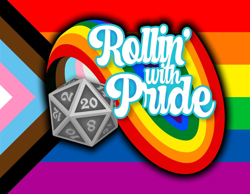 Rollin' With Pride Flag Art Gallery Canvas Print