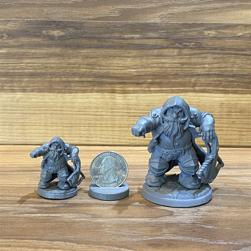 Rotu Paladud 3D Printed Miniature Legends of Calindria Primed