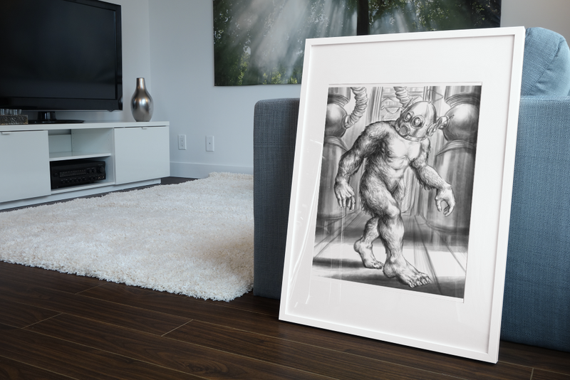 Sasquatch ROBUT Gallery Canvas Art Print