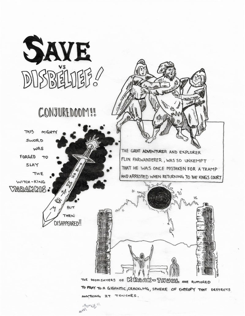 Save VS Disbelief 1 Gallery Canvas Art Print
