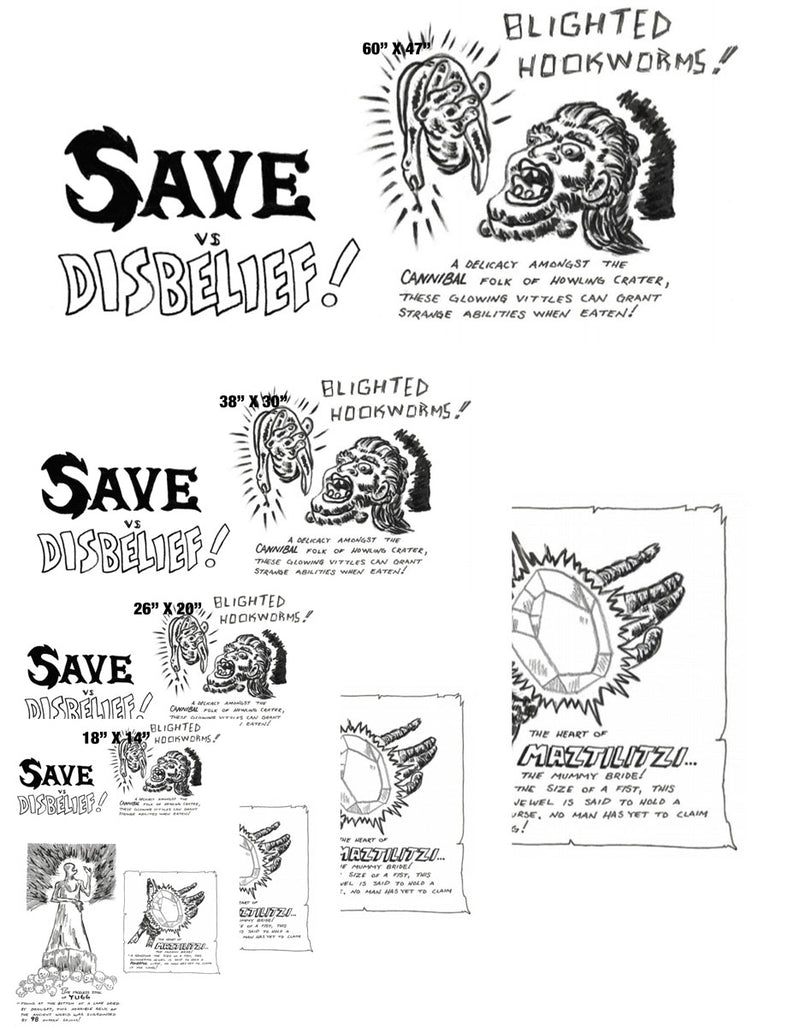 Save VS Disbelief 2 Gallery Canvas Art Print