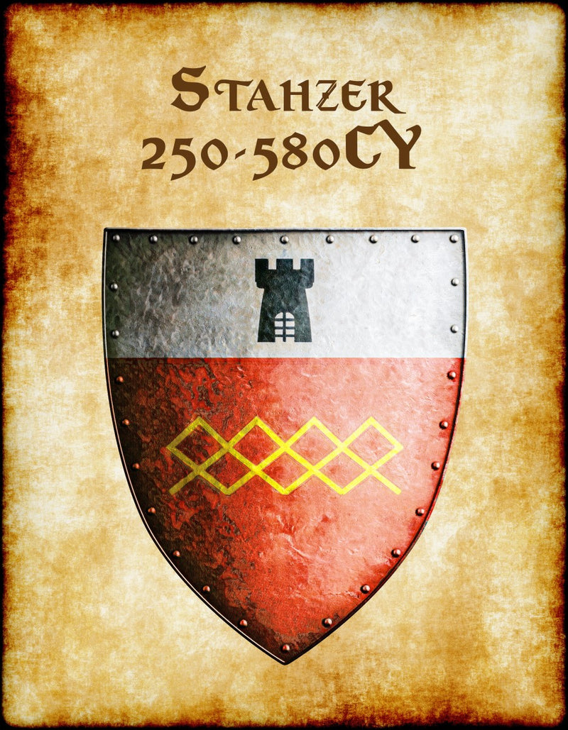 Stahzer 250-580CY Heraldry of Greyhawk Anna Meyer Cartography Canvas Art Print
