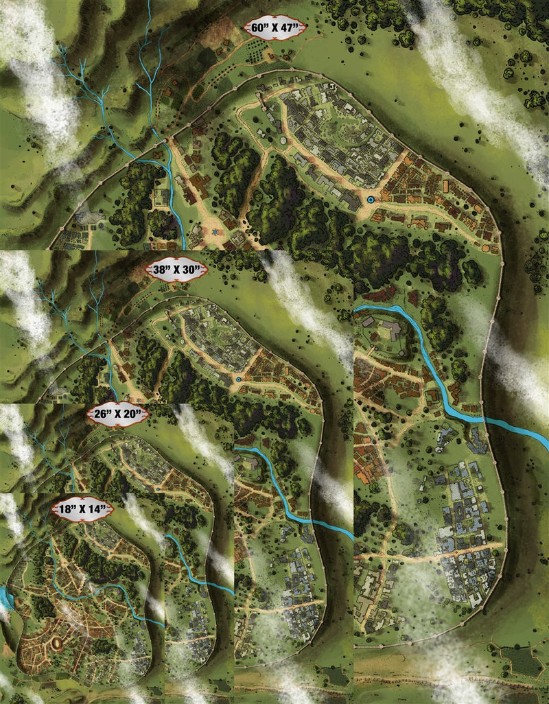 Summerfort City Fantasy Map